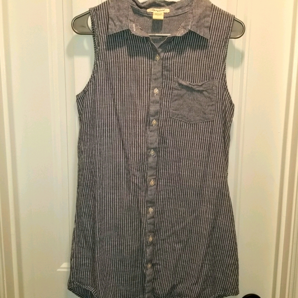 Button shirt dress